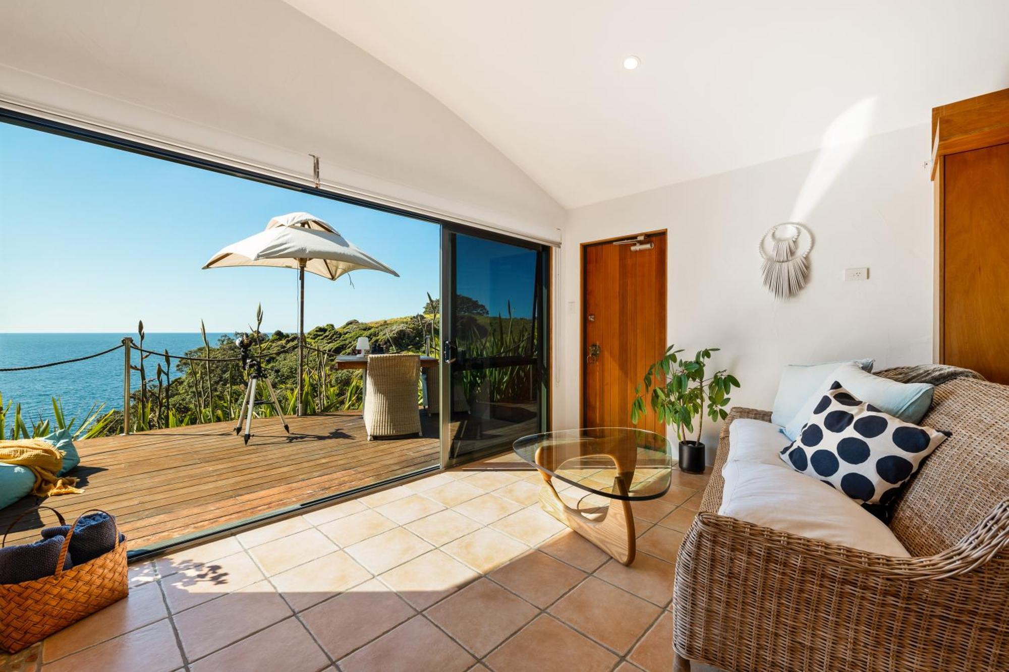 Ferienwohnung Crab Cove Mahinepua Exterior foto