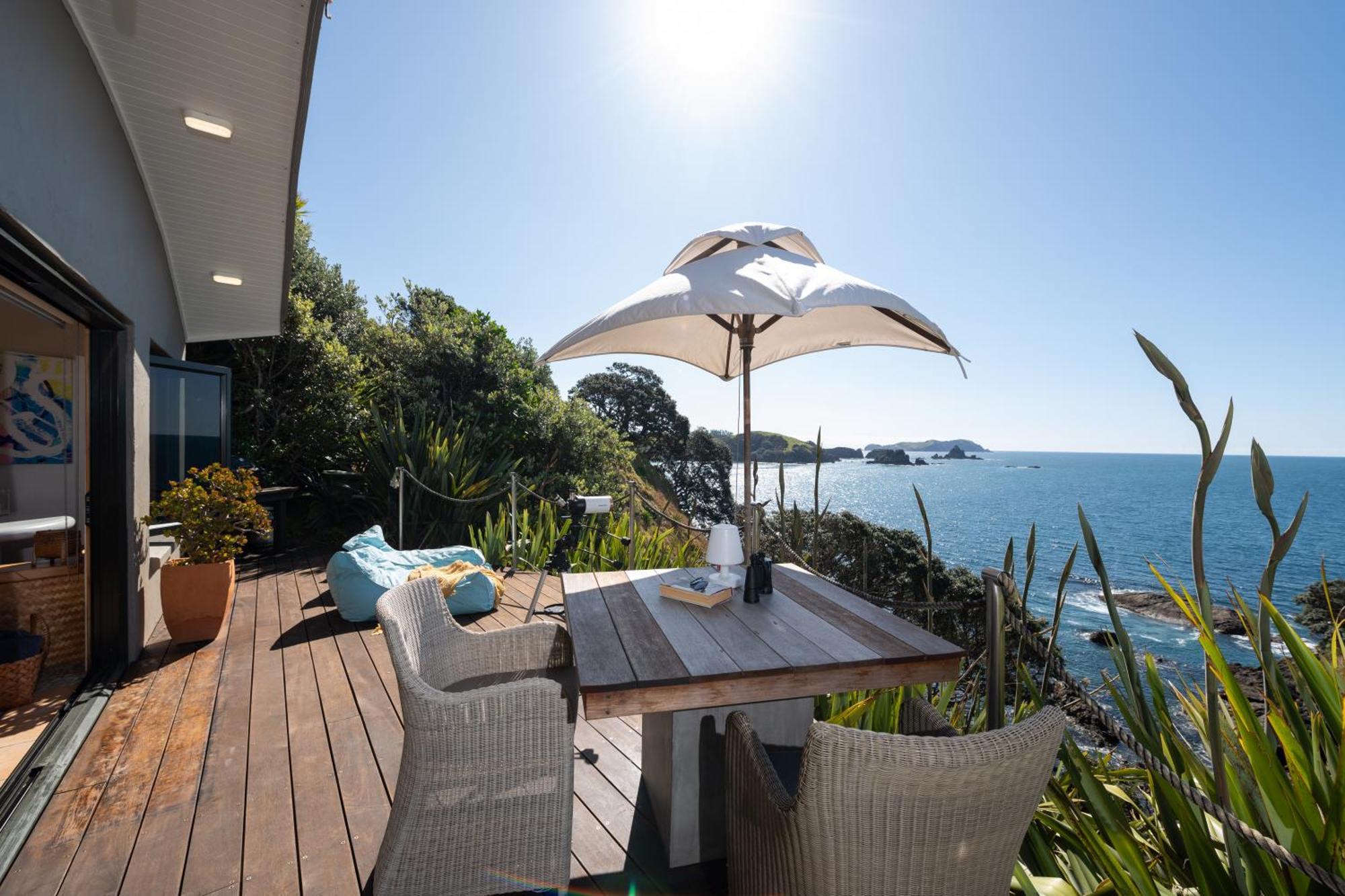 Ferienwohnung Crab Cove Mahinepua Exterior foto