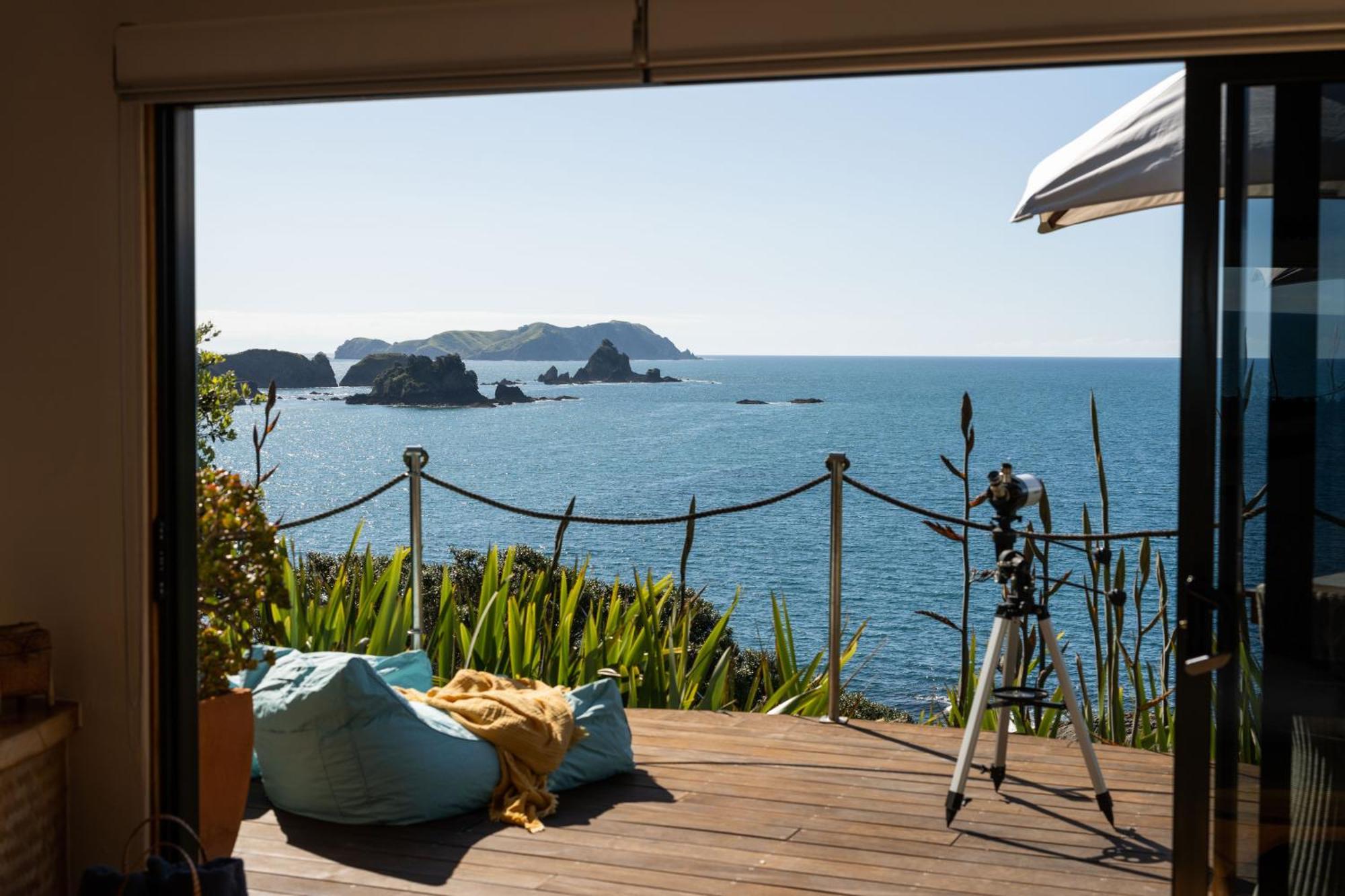 Ferienwohnung Crab Cove Mahinepua Exterior foto