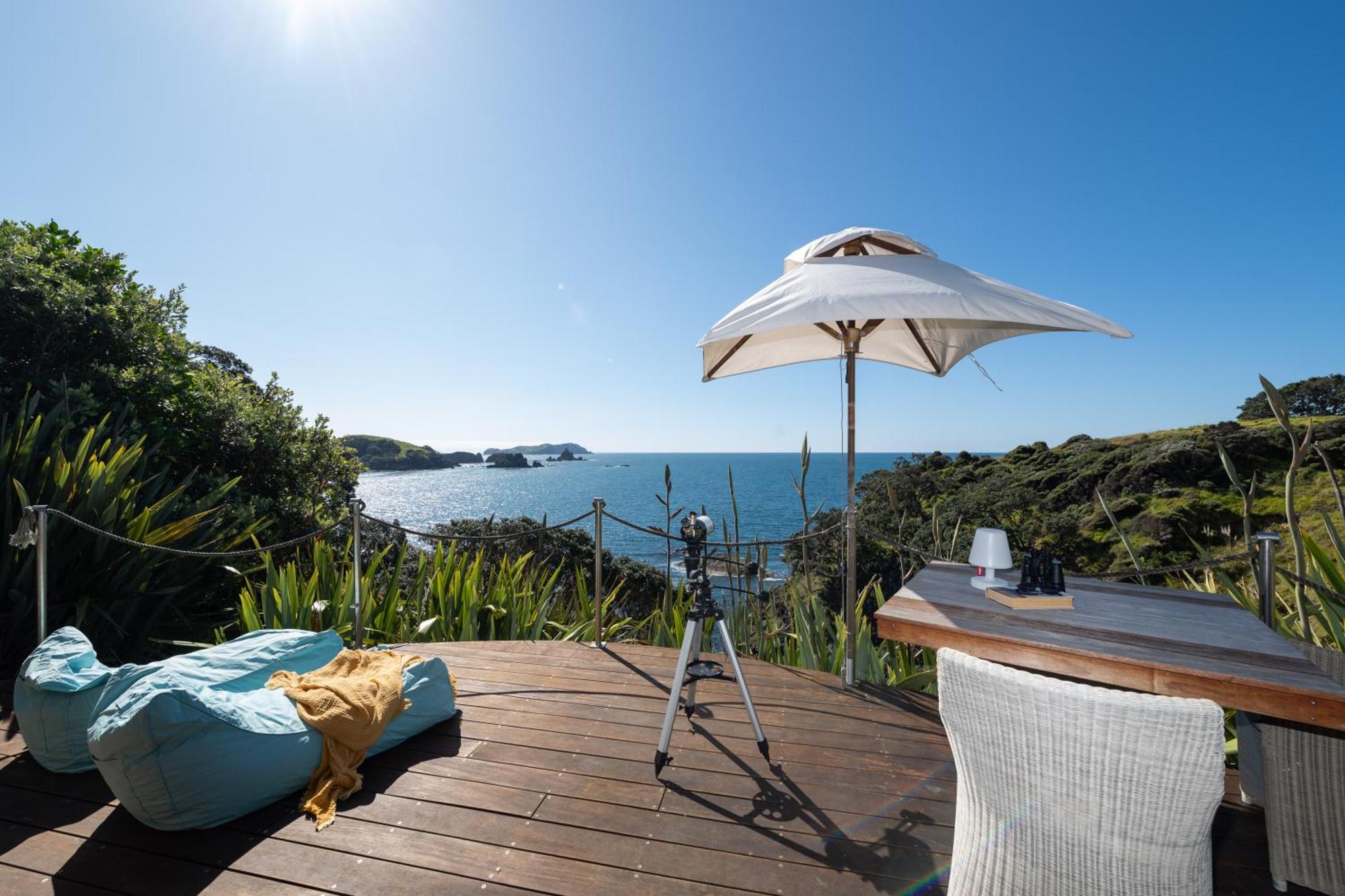 Ferienwohnung Crab Cove Mahinepua Exterior foto